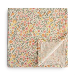 Mushie Swaddle - Pastel Blooms